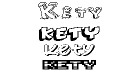 Coloriage Kety