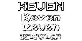 Coloriage Keven