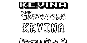 Coloriage Kevina