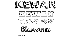 Coloriage Kewan