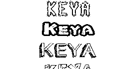 Coloriage Keya