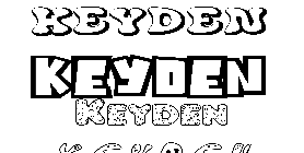 Coloriage Keyden