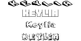 Coloriage Keylia