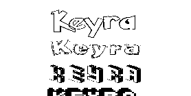 Coloriage Keyra