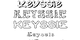 Coloriage Keyssie