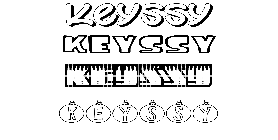 Coloriage Keyssy