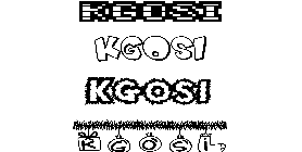 Coloriage Kgosi