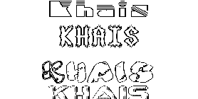 Coloriage Khais