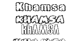 Coloriage Khamsa