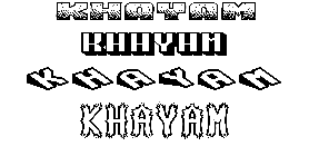 Coloriage Khayam