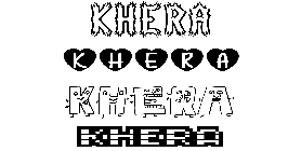Coloriage Khera
