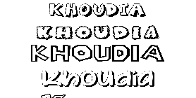 Coloriage Khoudia