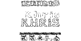Coloriage Khris