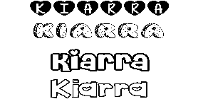 Coloriage Kiarra