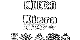 Coloriage Kiera