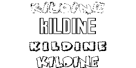 Coloriage Kildine