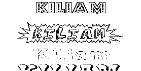 Coloriage Kiliam