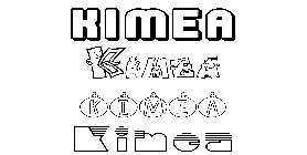 Coloriage Kimea