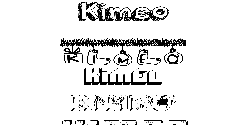 Coloriage Kimeo
