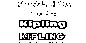 Coloriage Kipling