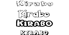 Coloriage Kirabo