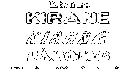 Coloriage Kirane