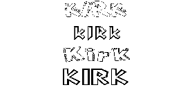 Coloriage Kirk