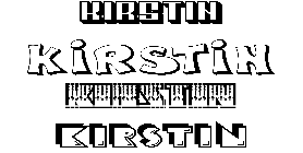 Coloriage Kirstin