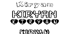 Coloriage Kiryan