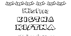 Coloriage Kistna