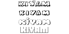 Coloriage Kiyam