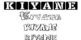 Coloriage Kiyane
