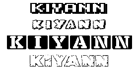 Coloriage Kiyann