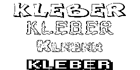 Coloriage Kleber