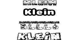Coloriage Klein