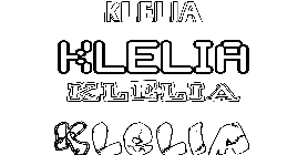 Coloriage Klelia