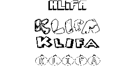 Coloriage Klifa