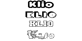 Coloriage Klio