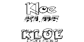 Coloriage Kloe