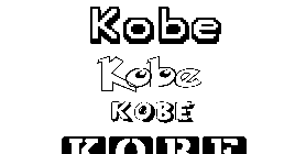 Coloriage Kobe
