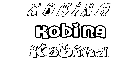 Coloriage Kobina