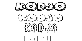 Coloriage Kodjo