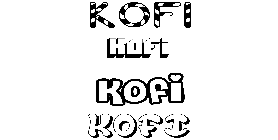 Coloriage Kofi