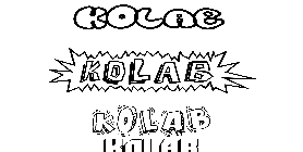 Coloriage Kolab