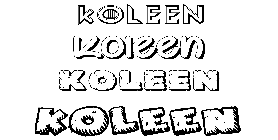 Coloriage Koleen