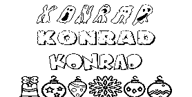 Coloriage Konrad