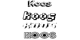 Coloriage Koos