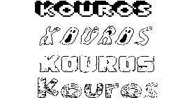 Coloriage Kouros