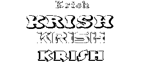 Coloriage Krish