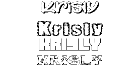 Coloriage Krisly